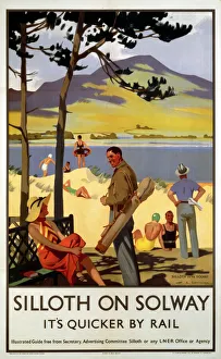Silloth-on-Solway, LNER poster, 1923-1947 Silloth-on-Solway, LNER poster, 1923-1947