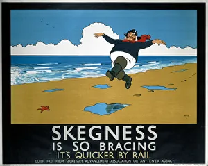 Skegness is So Bracing, LNER poster, 1923-1947