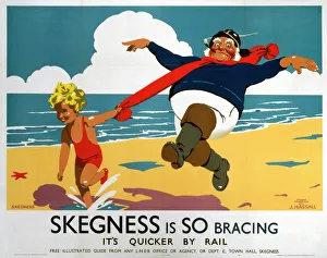 Skegness is so Bracing, LNER poster, 1933 Skegness is so Bracing, LNER poster, 1933