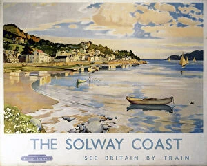 Trending Pictures: The Solway Coast - Kippford, BR (ScR) poster, 1948-1965