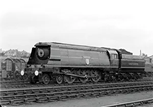 Southern Railway (SR) West Country (WC) Class 4-6-2 locomotive Tavistock' Southern Railway (SR) West Country (WC) Class 4-6-2 locomotive Tavistock'
