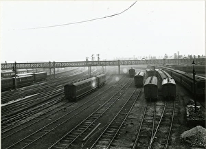 Southport, Lancashire and Yorkshire Railway. View from Chapel Street station signal box Southport, Lancashire and Yorkshire Railway. View from Chapel Street station signal box