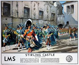 Stirling Castle, LMS poster, 1923-1947 Stirling Castle, LMS poster, 1923-1947