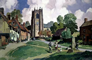 Suffolk - Monks Eleigh (near Lavenham), c 1950s Suffolk - Monks Eleigh (near Lavenham), c 1950s
