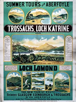 Summer Tours..., NBR poster, 1900-1923 Summer Tours..., NBR poster, 1900-1923