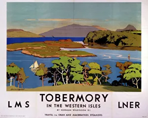 Tobermory, LMS/LNER poster, 1923-1947 Tobermory, LMS/LNER poster, 1923-1947