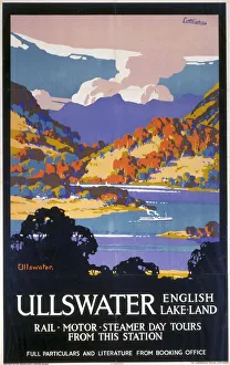 Ullswater - English Lake-Land, LNER poster, 1923-1947 Ullswater - English Lake-Land, LNER poster, 1923-1947