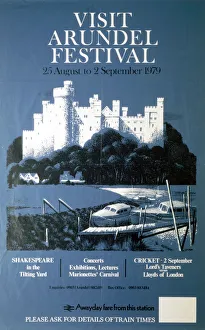 Visit Arundel Festival, BR(SR) poster, 1979 Visit Arundel Festival, BR(SR) poster, 1979