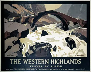 The Western Highlands, LNER poster, 1923-1947 The Western Highlands, LNER poster, 1923-1947