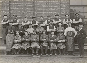 Workers at Doncaster works, South Yorkshire, c 1916 Workers at Doncaster works, South Yorkshire, c 1916