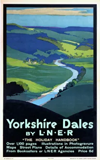 Yorkshire Dales, LNER poster, 1923-1947 Yorkshire Dales, LNER poster, 1923-1947