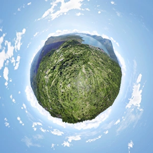 360° Panorama of Mt Batur, Bali, Indonesia 360° Panorama of Mt Batur, Bali, Indonesia