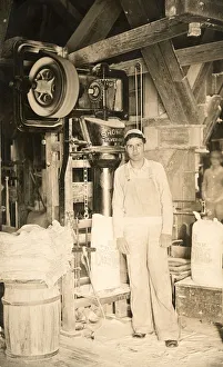 adult, antique, assembly line, black and white, caucasian, corn flour, corn meal adult, antique, assembly line, black and white, caucasian, corn flour, corn meal