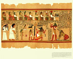 Ancient Egyptian Papyrus of Ani - Book of the Dead Ancient Egyptian Papyrus of Ani - Book of the Dead