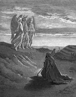 The angels promise a son to Abraham The angels promise a son to Abraham