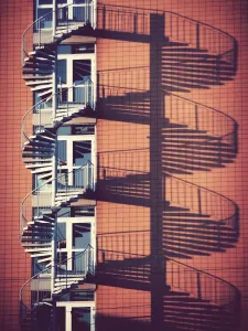 Outdoor Architecture Photography Prints: Spiralling II
