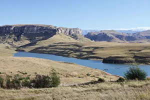 arid, artificial lake, barren, beauty in nature, clear sky, colour image, day, daytime arid, artificial lake, barren, beauty in nature, clear sky, colour image, day, daytime