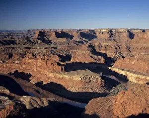 arid, beauty in nature, butte, canyon, canyonlands national park, clear sky, color image arid, beauty in nature, butte, canyon, canyonlands national park, clear sky, color image