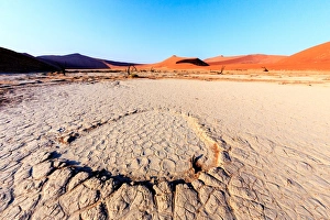 Arid landscape Namib Desert Africa Arid landscape Namib Desert Africa