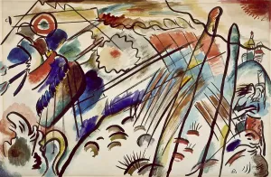 Wassily Kandinsky Paintings Prints: Study For Improvisation 28 (Second Version)