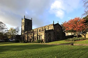 Autumn, Holy Trinity Church, Skipton town Autumn, Holy Trinity Church, Skipton town