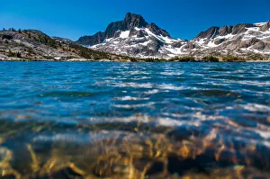 Banner Peak above the Thousand Island Lake Banner Peak above the Thousand Island Lake