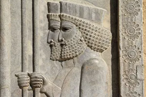 Bas-relief of two Persians guard, Persepolis Bas-relief of two Persians guard, Persepolis