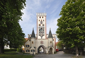 Bayertor, Bavarian Gate, Landsberg am Lech, Upper Bavaria, Bavaria, Germany, Europe Bayertor, Bavarian Gate, Landsberg am Lech, Upper Bavaria, Bavaria, Germany, Europe