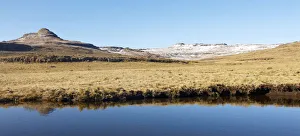 Beauty In Nature, Clear Sky, Drakensberg, KwaZulu-Natal, Lake, Landscape, Mountain Beauty In Nature, Clear Sky, Drakensberg, KwaZulu-Natal, Lake, Landscape, Mountain
