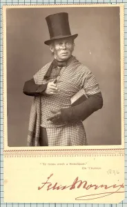 Top Hat Fashion Prints: Actor Makes Surprised Expression