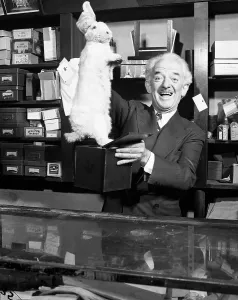 Blackstone Pulls Rabbit From Box Print