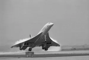 Concorde First Takeoff Print - JFK Airport