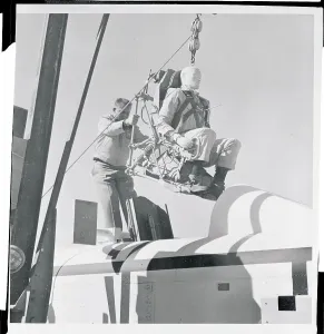 Edwards Air Force Base Prints: Dummy Testing
