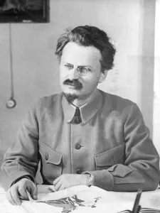 Leon Trotsky Prints: Leon Trotsky Leafing Through Book