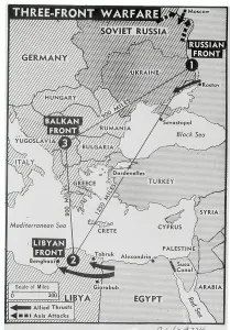 Map of the Third Front Print