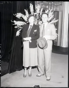 Classic Hollywood Glamour Shots Prints: Marlene Dietrich and Hubby Randolph Seiber