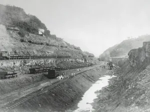 Civil Engineering History Prints: People Constructing the Panama Canal