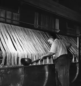 Textile Manufacturing Process Prints: Processing Rayon