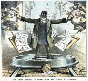 The Sharp Method Print: Jay Gould's Street Railroad Monopoly