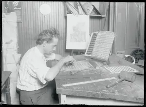 Artisan Craftsmanship Prints: Workman Etching Notes