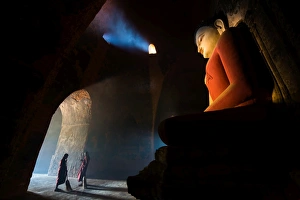 Big buddha statue is at any place in Bagan Big buddha statue is at any place in Bagan