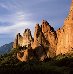 Blue, Cloud Cover, Colorado, Colorado Springs, Day, Garden of the Gods, Hill, Large Blue, Cloud Cover, Colorado, Colorado Springs, Day, Garden of the Gods, Hill, Large
