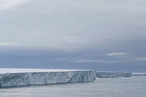 Brasvellbreen, the longest glacier front in the northern hemisphere, Austfonna, Nordaustlandet, Svalbard Archipelago Brasvellbreen, the longest glacier front in the northern hemisphere, Austfonna, Nordaustlandet, Svalbard Archipelago