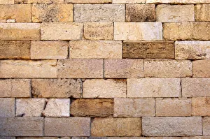 Brickwork, Ruins of the Roman City Leptis Magna, Libya Brickwork, Ruins of the Roman City Leptis Magna, Libya
