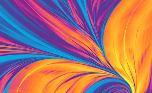 Bright Abstract Background, Flame Feather Bright Abstract Background, Flame Feather