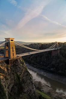 Photographers Collection: Bristol Clifton Suspension Bridge