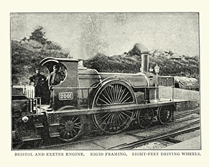Bristol and Exeter Railway 4-2-4T locomotive Bristol and Exeter Railway 4-2-4T locomotive