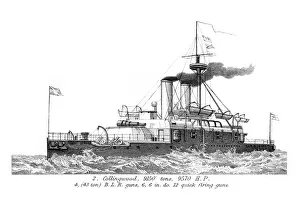 British Royal Navy Warship HMS Collingwood British Royal Navy Warship HMS Collingwood