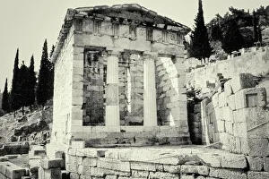 Building at the Archeological Site of Delphi Building at the Archeological Site of Delphi