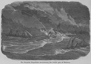 Historic Naval Battles Prints: Burnside Expedition
